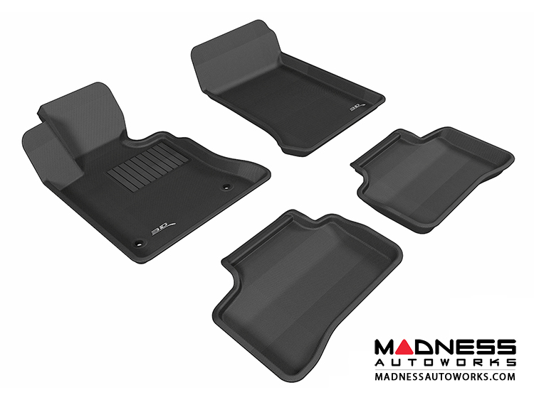 Mercedes Benz GLK-Class Floor Mats (Set of 4) - Black by 3D MAXpider